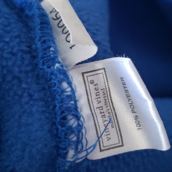 Vineyard Vines Shep Fleece Vest SzS Full Zip - Picture 8 of 8